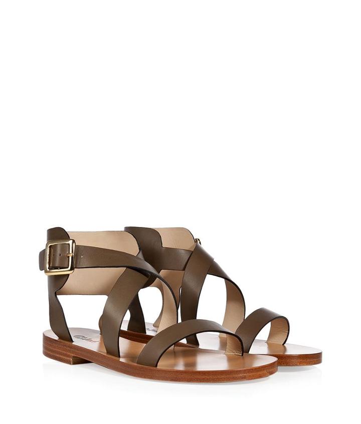 Chlo? Leather Sandals