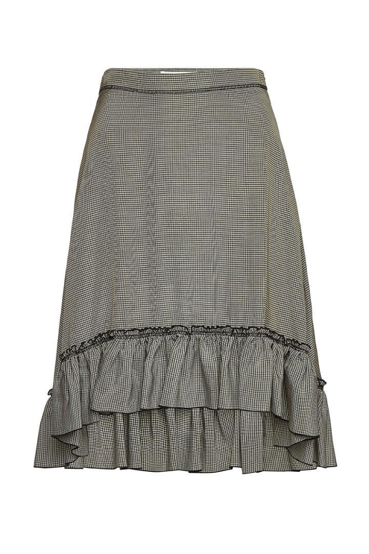 See By Chloé See By Chloé Micro Check Skirt
