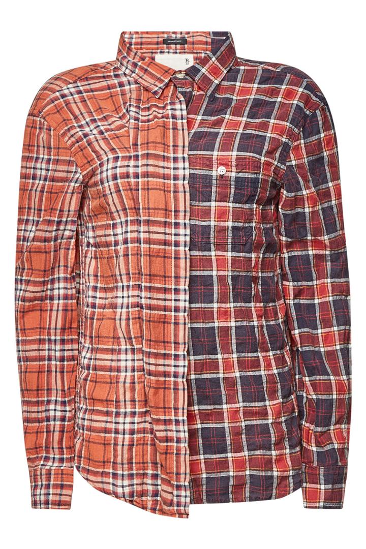 R13 R13 Checked Cotton Shirt