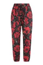 Anna Sui Anna Sui Floral Harem Pants - Multicolored