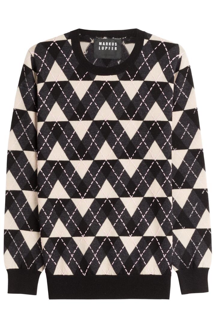 Markus Lupfer Markus Lupfer Merino Wool Pullover - Multicolored
