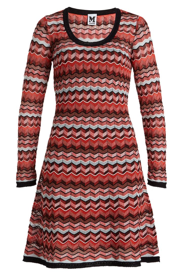M Missoni M Missoni Knit Dress With Cotton And Linen