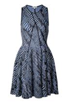 Kenzo Kenzo Intarsia Knit Dress - Blue