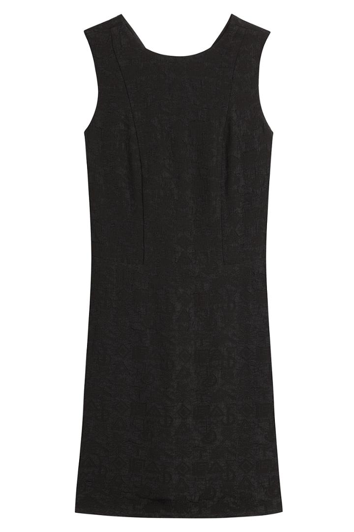 Kenzo Kenzo Jacquard Mini-dress - Black