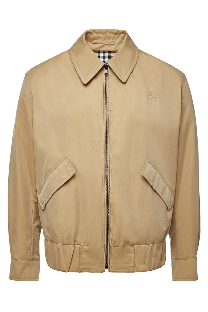 Burberry Burberry Stratford Reversible Cotton Bomber Jacket