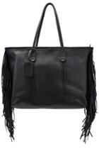 Ralph Lauren Polo Ralph Lauren Polo Leather Tote With Fringes