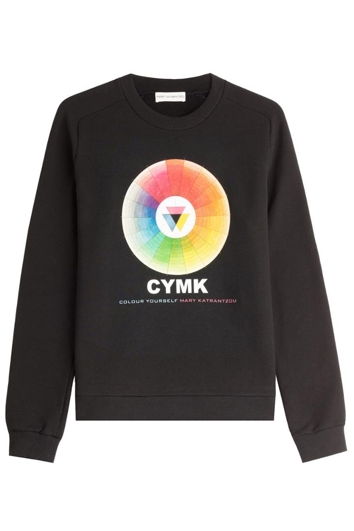 Mary Katrantzou Mary Katrantzou Printed Cotton Sweatshirt
