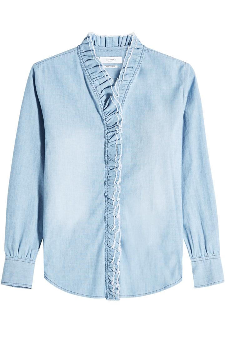 Isabel Marant Étoile Isabel Marant Étoile Lawendy Denim Blouse