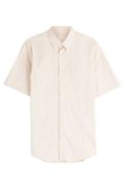 Jil Sander Jil Sander Short Sleeve Cotton Shirt - Magenta