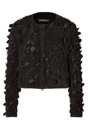 Marios Schwab Marios Schwab Suede Jacket With Cutout Detailing