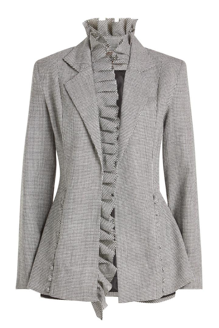 Maggie Marilyn Maggie Marilyn I Lead From The Heart Wool Blazer