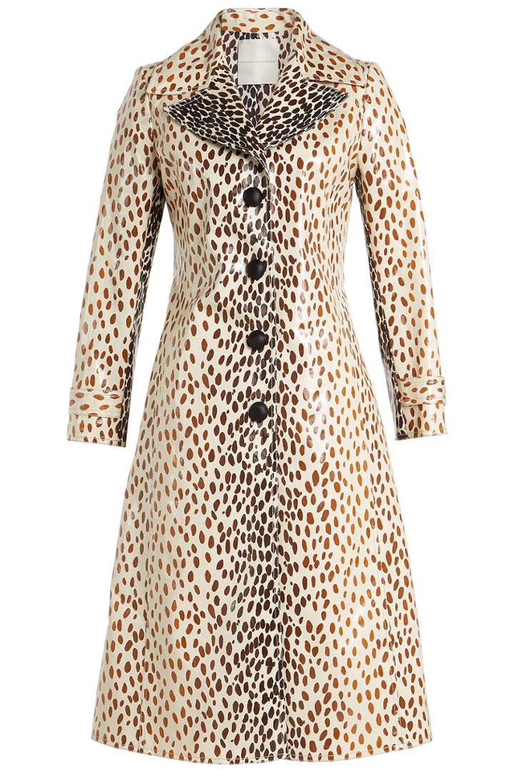 Marco De Vincenzo Marco De Vincenzo Leopard Print Coat
