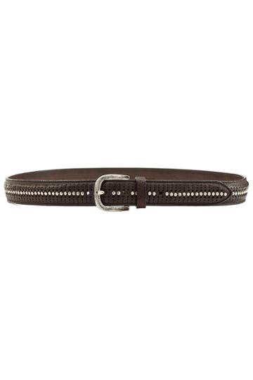 Paolo Vitale Paolo Vitale Embellished Leather Belt