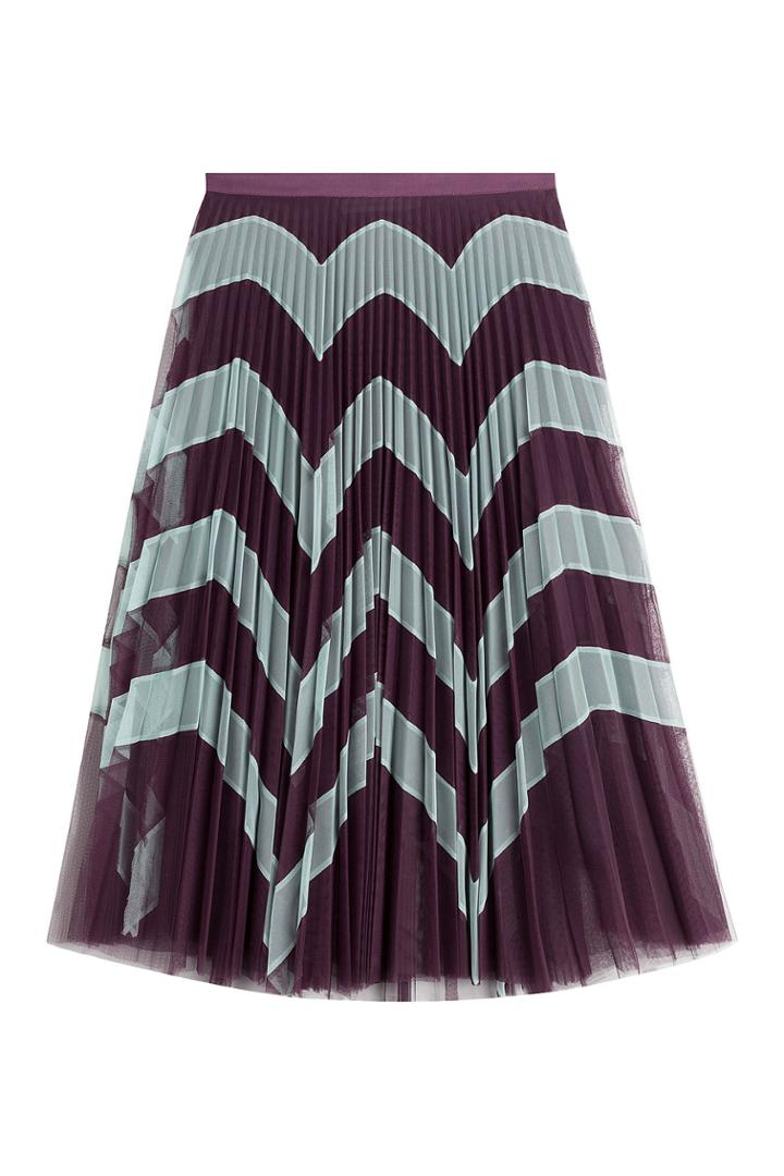 Mary Katrantzou Mary Katrantzou Pleated Skirt - Multicolor