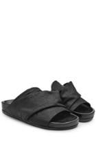 Rick Owens Rick Owens Leather Open Toe Sandals