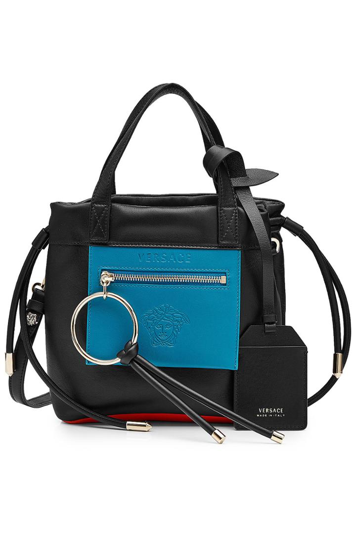 Versace Versace Mini Daydreamer Leather Shoulder Bag