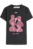 Off White Off White Printed Cotton T-shirt