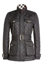 Burberry Burberry Quilted Jacket With Belt