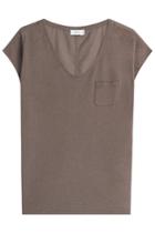 Closed Closed Cotton T-shirt - Brown