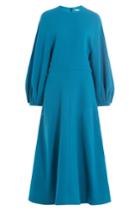Emilia Wickstead Emilia Wickstead Wool Crepe Dress - Blue