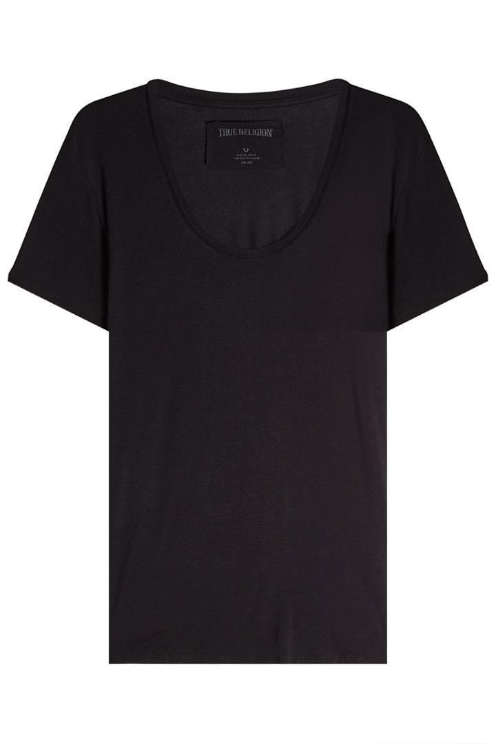 True Religion True Religion Black Jersey T-shirt - Black