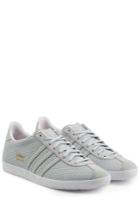 Adidas Originals Adidas Originals Mesh Leather Gazelle Sneakers - Grey
