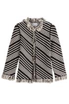 Sonia Rykiel Sonia Rykiel Striped Cotton Blend Jacket - Stripes