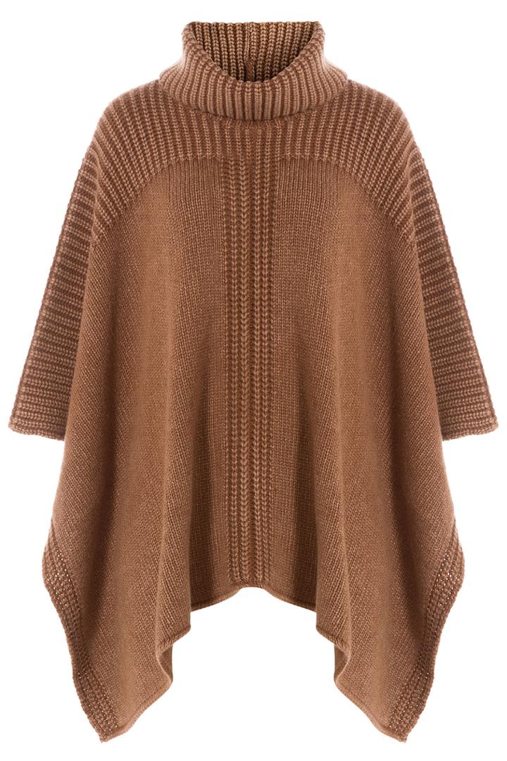 Iris Von Arnim Iris Von Arnim Cashmere Poncho - Brown
