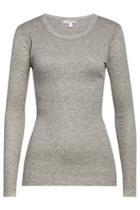 James Perse James Perse Cotton Top With Wool - Grey
