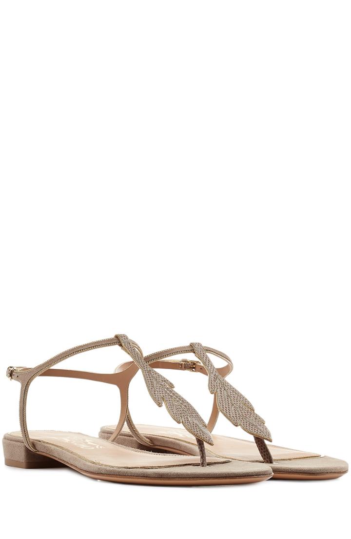 Salvatore Ferragamo Milli Suede Sandals