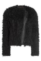 Zadig & Voltaire Zadig & Voltaire Faux Fur Jacket - Black