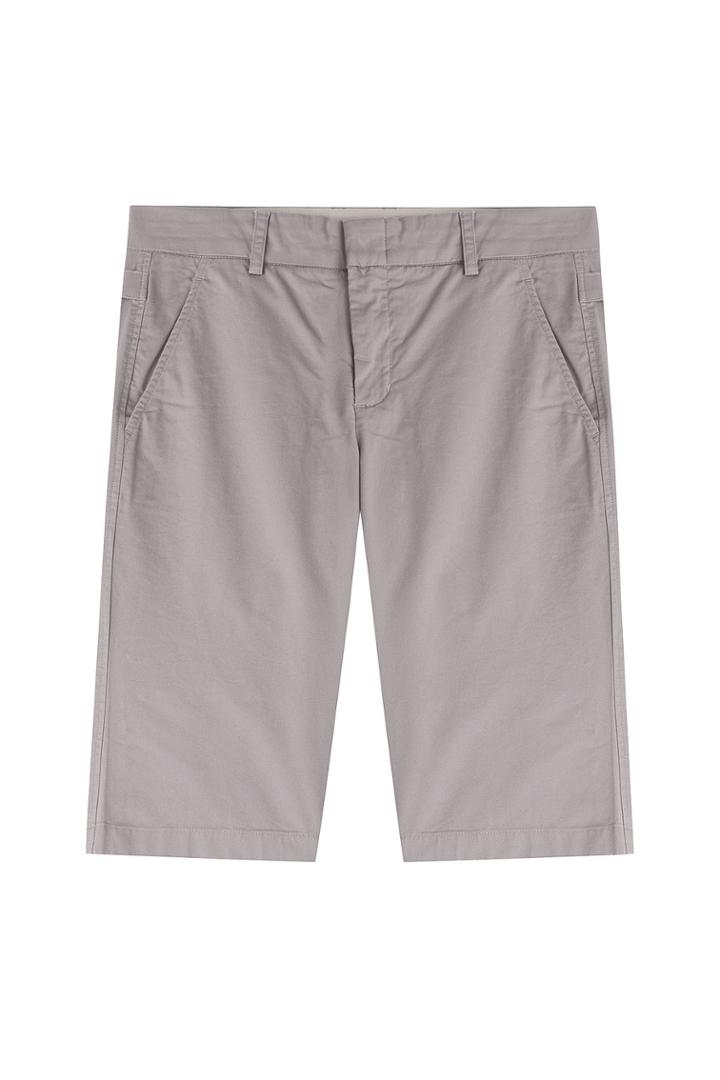 Vince Vince Stretch Cotton Shorts - Mauve