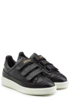 Golden Goose Golden Goose Leather Sneakers With Velcro Straps