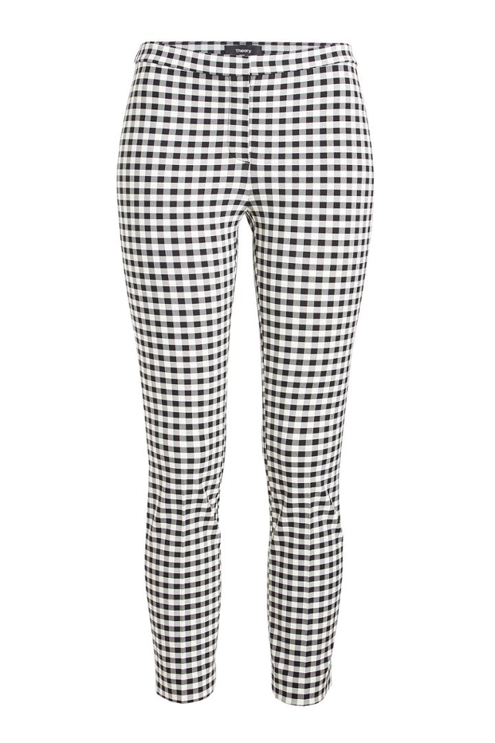 Theory Theory Printed Skinny Pants