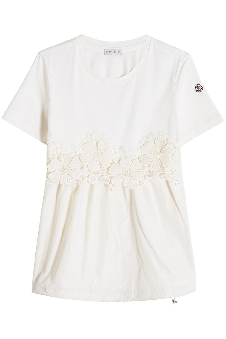 Moncler Moncler Drawstring Top With Lace