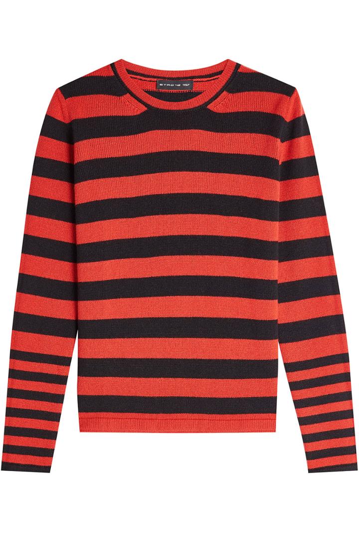 Etro Etro Striped Pullover With Wool And Cashmere