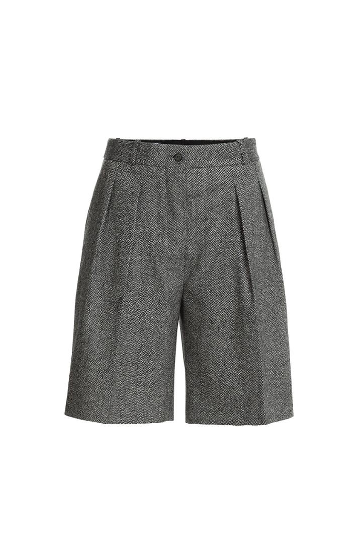 Jil Sander Navy Jil Sander Navy Wool Blend Culottes
