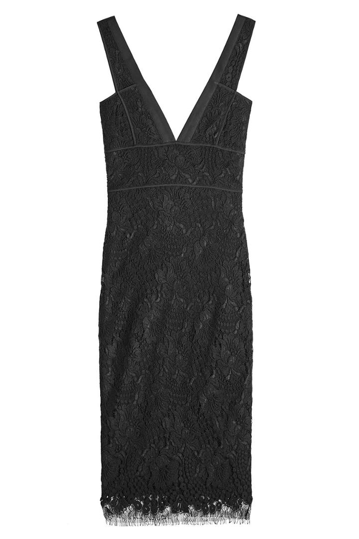 Victoria Beckham Victoria Beckham Wool-silk Embroidered Dress