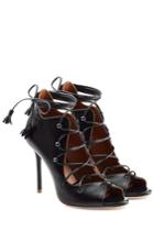 Malone Souliers Malone Souliers Lace-up Leather Sandals - Black