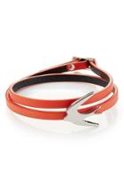 Mcq Alexander Mcqueen Mcq Alexander Mcqueen Leather Bracelet With Swallow Motif