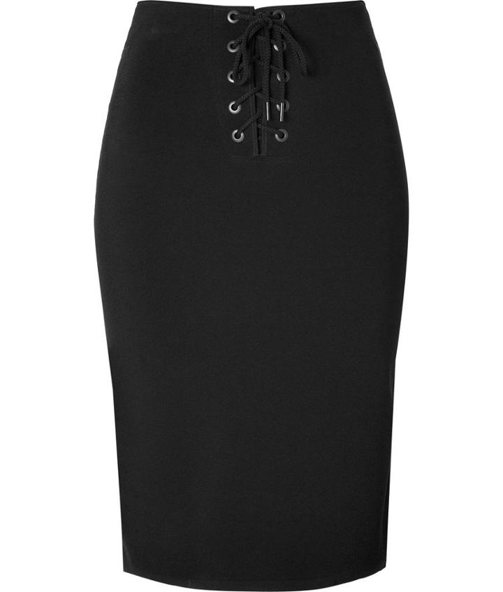 Rag & Bone Laced Front Pencil Skirt
