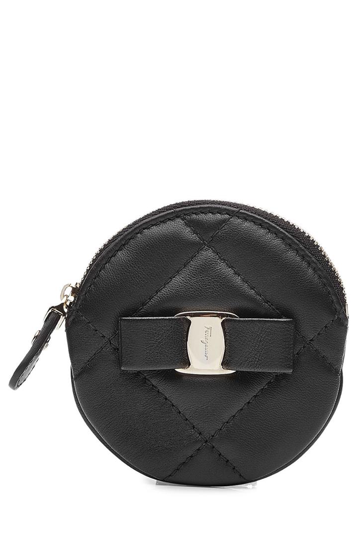 Salvatore Ferragamo Salvatore Ferragamo Leather Coin Purse