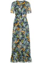 Anna Sui Anna Sui Printed Dress With Lamé Detail - Multicolored