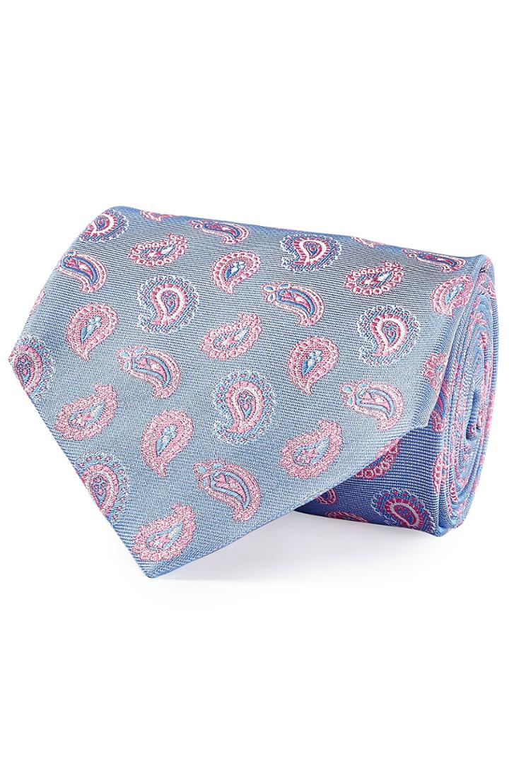 Etro Etro Paisley Woven Silk Tie - Multicolor