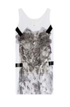 Maison Margiela Printed Cotton Tank With Applique