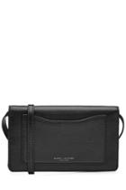 Marc Jacobs Marc Jacobs Recruit Leather Wallet Shoulder Bag - Black