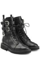 Giuseppe Zanotti Giuseppe Zanotti Leather Combat Boots - Black