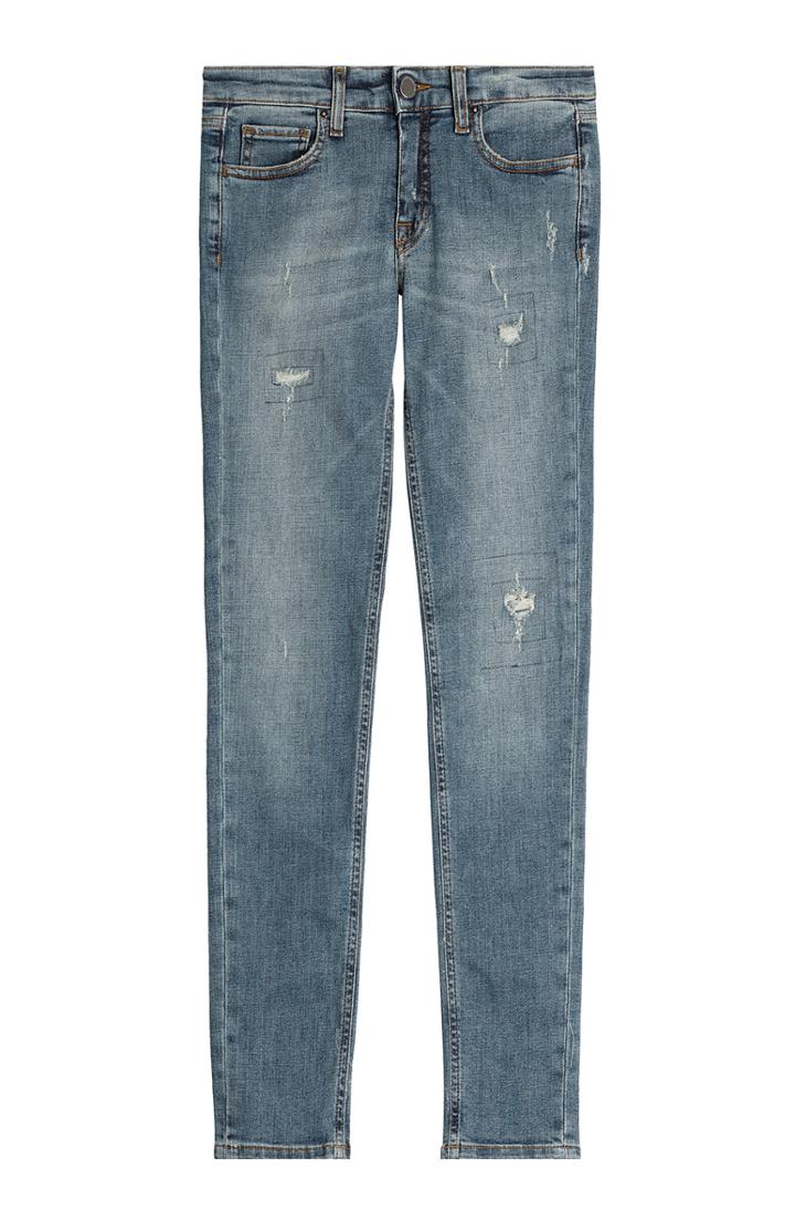 Victoria Beckham Denim Distressed Skinny Jeans