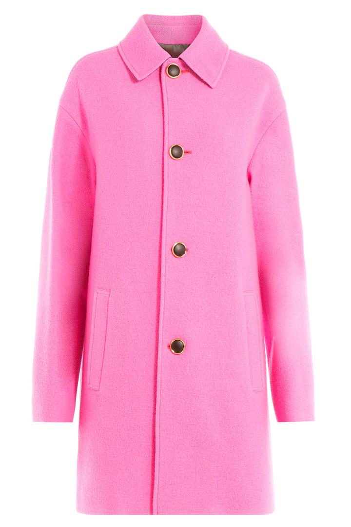 Just Cavalli Just Cavalli Wool Coat - Pink