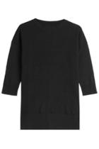 Frame Denim Frame Denim Cotton-silk-cashmere Le Boxy Pullover - Black
